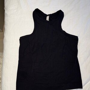 Lululemon Black Racer Back Tank Top